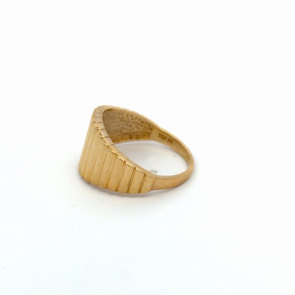 Classic Polished Yellow Gold Ring - jewelerize.com