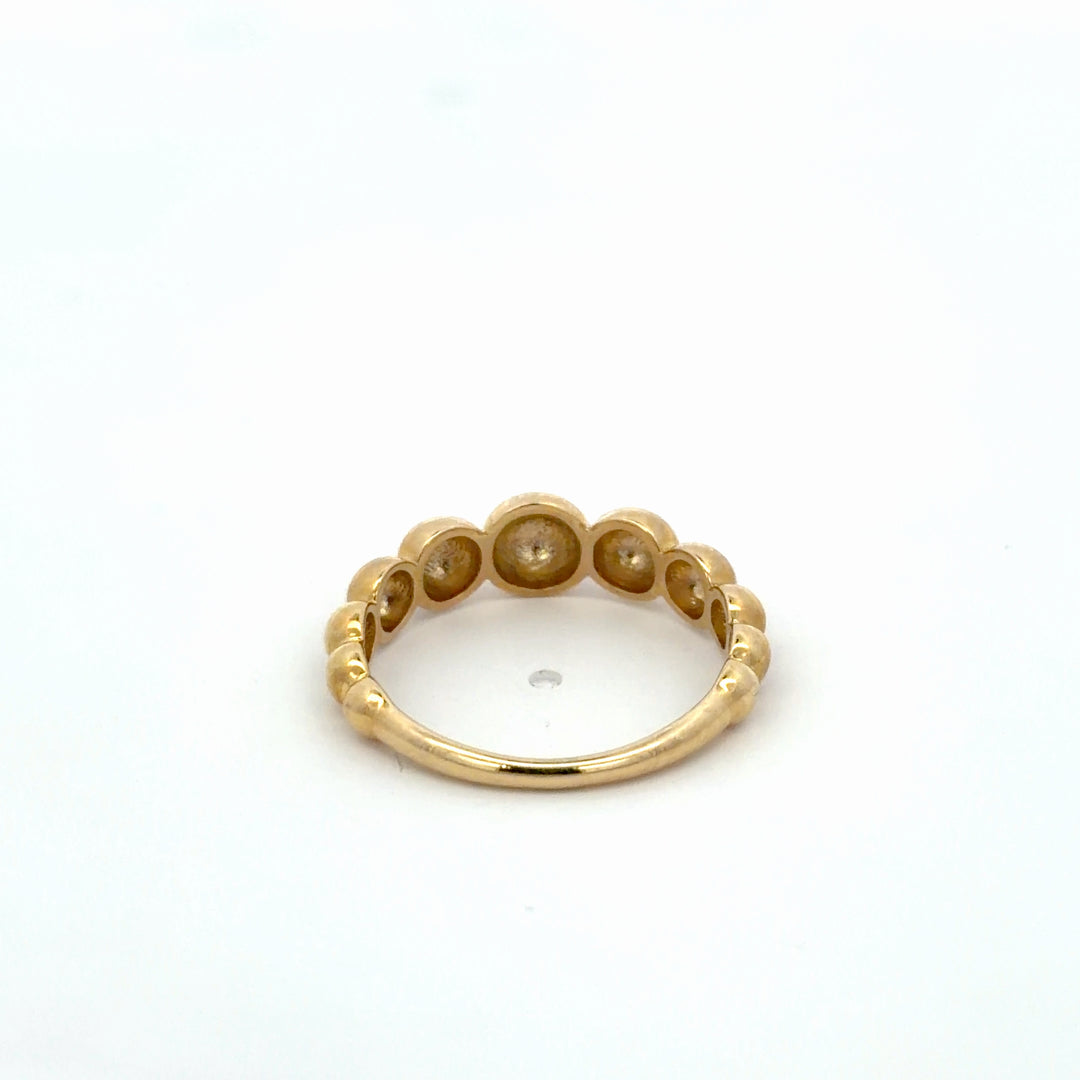 Polished 10K Yellow Gold Ball Ring - jewelerize.com
