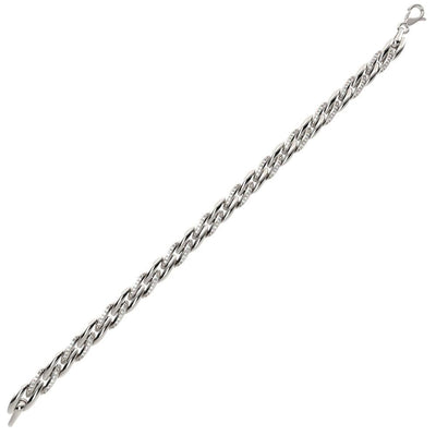 0.5 ct tdw Diamond Fashion Bracelet in 10K White Gold - jewelerize.com