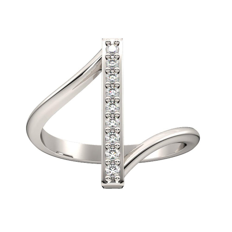 Diamond Fashion Ring in Sterling Silver - jewelerize.com