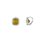 Sterling Silver Citrine Fashion Earrings - jewelerize.com