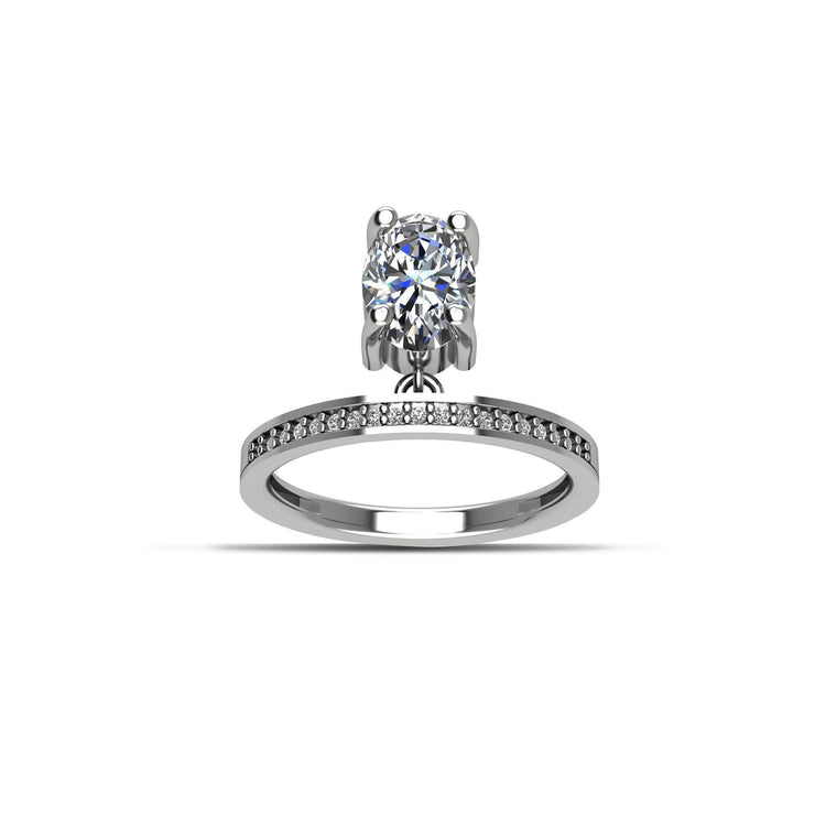 Cubic Zirconia Fashion Ring in Sterling Silver - jewelerize.com